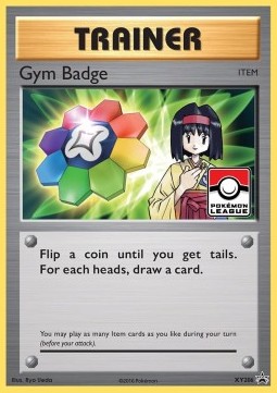 Gym Badge XY206 — XY Promos (English Pokémon TCG card)