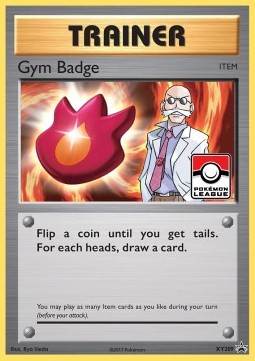 Gym Badge XY209 — XY Promos (English Pokémon TCG card)