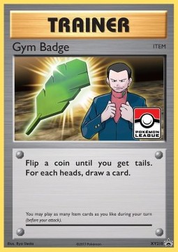 Gym Badge XY210 — XY Promos (English Pokémon TCG card)