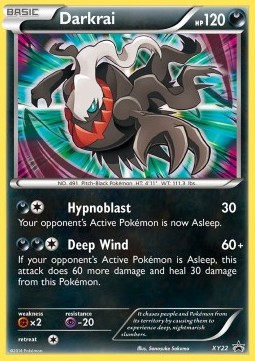 Darkrai XY22 — XY Promos (English Pokémon TCG card)