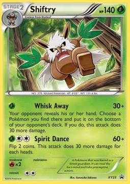 Shiftry XY23 — XY Promos (English Pokémon TCG card)