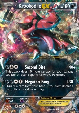 Krookodile-EX XY25 — XY Promos (English Pokémon TCG card)