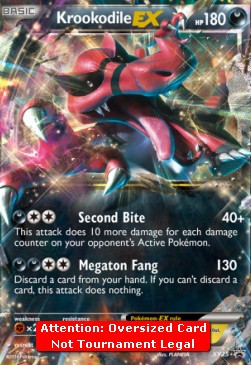 Krookodile EX XY25 — XY Promos (English Pokémon TCG card)
