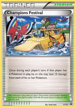 Champions Festival XY27 — XY Promos (English Pokémon TCG card)