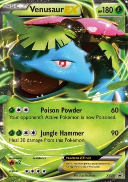 Venusaur EX XY28 — XY Promos (English Pokémon TCG card)