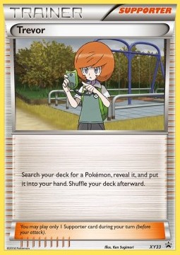 Trevor XY33 — XY Promos (English Pokémon TCG card)