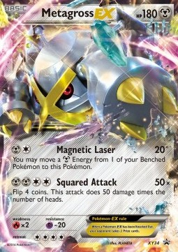 Metagross-EX XY34 — XY Promos (English Pokémon TCG card)