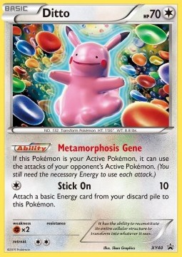 Ditto XY40 — XY Promos (English Pokémon TCG card)