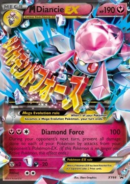 M Diancie-EX XY44 — XY Promos (English Pokémon TCG card)