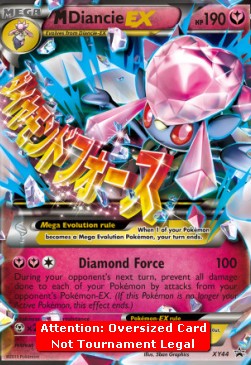 M Diancie-EX XY44 — XY Promos (English Pokémon TCG card)