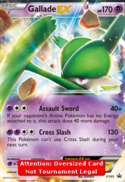 Gallade EX XY45 — XY Promos (English Pokémon TCG card)