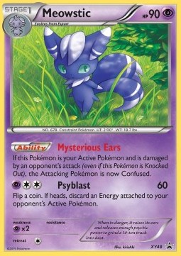 Meowstic XY48 — XY Promos (English Pokémon TCG card)