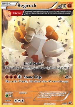 Regirock XY49 — XY Promos (English Pokémon TCG card)