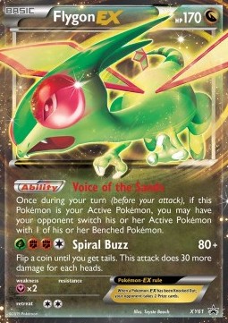 Flygon EX XY61 — XY Promos (English Pokémon TCG card)