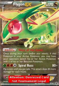 Flygon EX XY61 — XY Promos (English Pokémon TCG card)