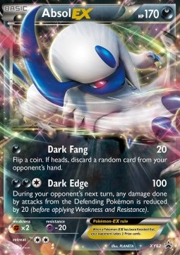 Absol-EX XY62 — XY Promos (English Pokémon TCG card)