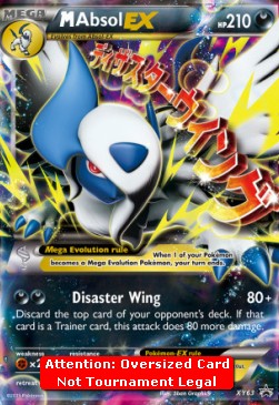 M Absol EX XY63 — XY Promos (English Pokémon TCG card)