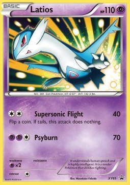 Latios XY65 — XY Promos (English Pokémon TCG card)