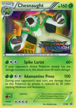 Chesnaught XY68 — XY Promos (English Pokémon TCG card)