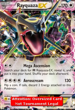 Rayquaza EX XY69 — XY Promos (English Pokémon TCG card)