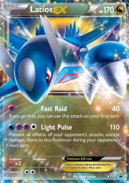 Latios-EX XY72 — XY Promos (English Pokémon TCG card)
