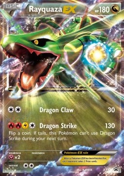 Rayquaza EX XY73 — XY Promos (English Pokémon TCG card)