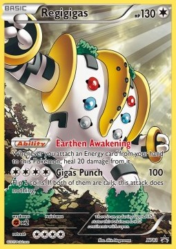 Regigigas XY82 — XY Promos (English Pokémon TCG card)