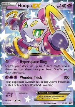 Hoopa EX XY85 — XY Promos (English Pokémon TCG card)