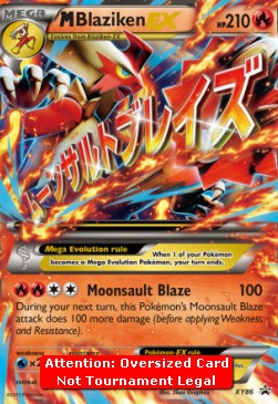 M Blaziken EX XY86 — XY Promos (English Pokémon TCG card)