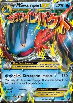 MSwampert EX XY87 — XY Promos (English Pokémon TCG card)