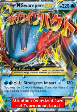 M Swampert EX XY87 — XY Promos (English Pokémon TCG card)