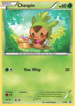 Chespin XY88 — XY Promos (English Pokémon TCG card)