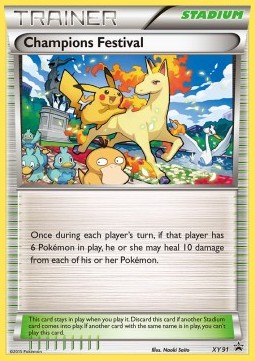 Champions Festival XY91 — XY Promos (English Pokémon TCG card)