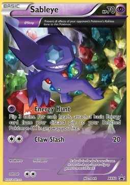 Sableye XY92 — XY Promos (English Pokémon TCG card)