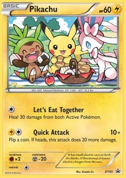 Pikachu XY95 — XY Promos (English Pokémon TCG card)