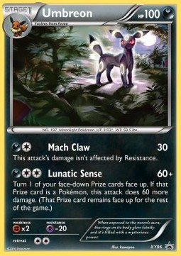 Umbreon XY96 — XY Promos (English Pokémon TCG card)