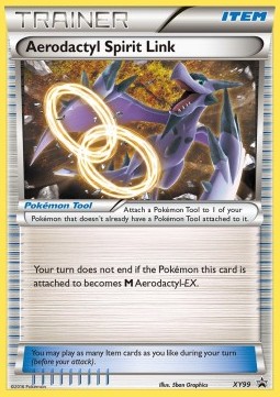 Aerodactyl Spirit Link XY99 — XY Promos (English Pokémon TCG card)