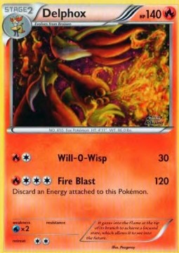 Delphox PROD-690801 — XY Promos (English Pokémon TCG card)