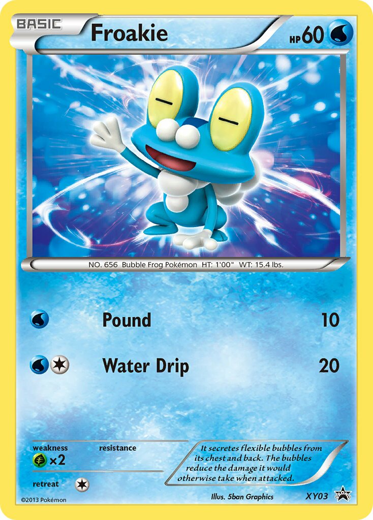 Froakie XY03 — XY Promos (English Pokémon TCG card)