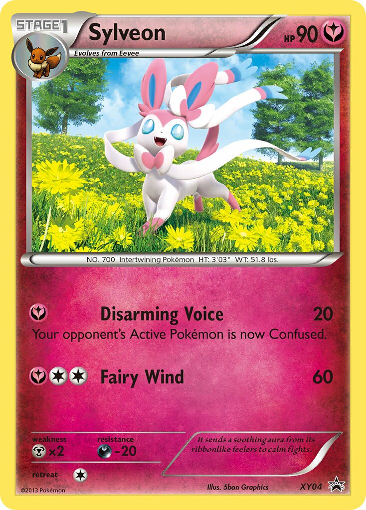 Sylveon XY04 — XY Promos (English Pokémon TCG card)