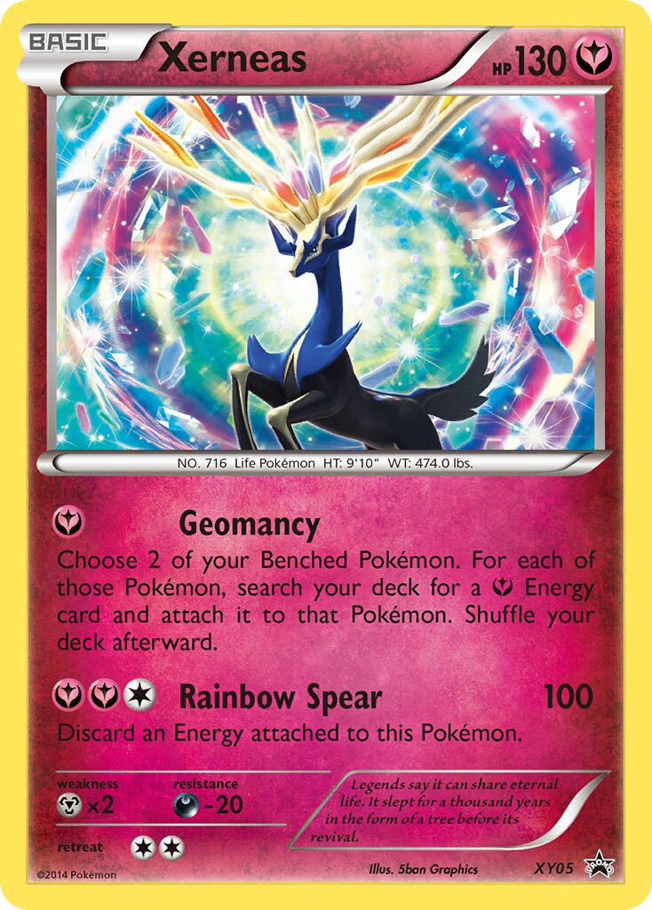 Xerneas XY05 — XY Promos (English Pokémon TCG card)