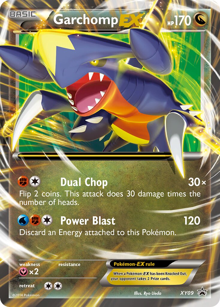 Garchomp-EX XY09 — XY Promos (English Pokémon TCG card)