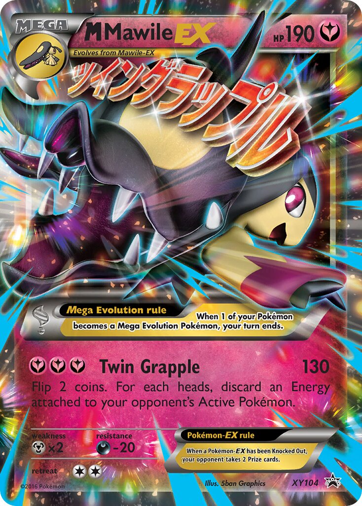 M Mawile-EX XY104 — XY Promos (English Pokémon TCG card)