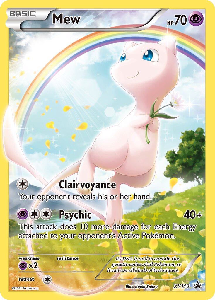 Mew XY110 — XY Promos (English Pokémon TCG card)
