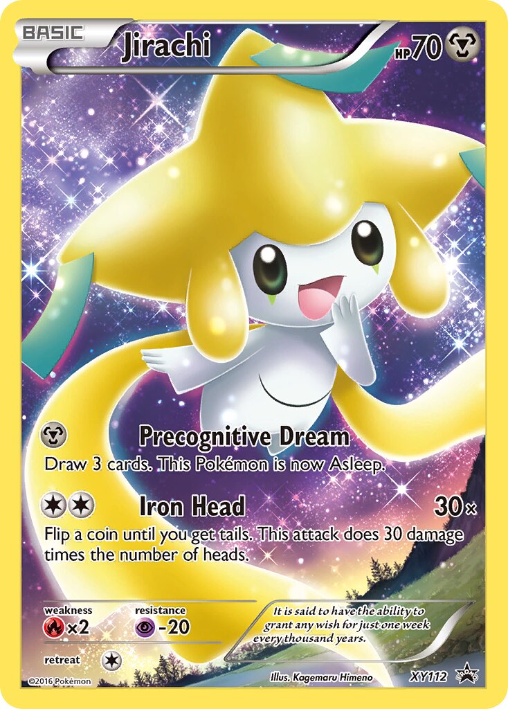 Jirachi XY112 — XY Promos (English Pokémon TCG card)