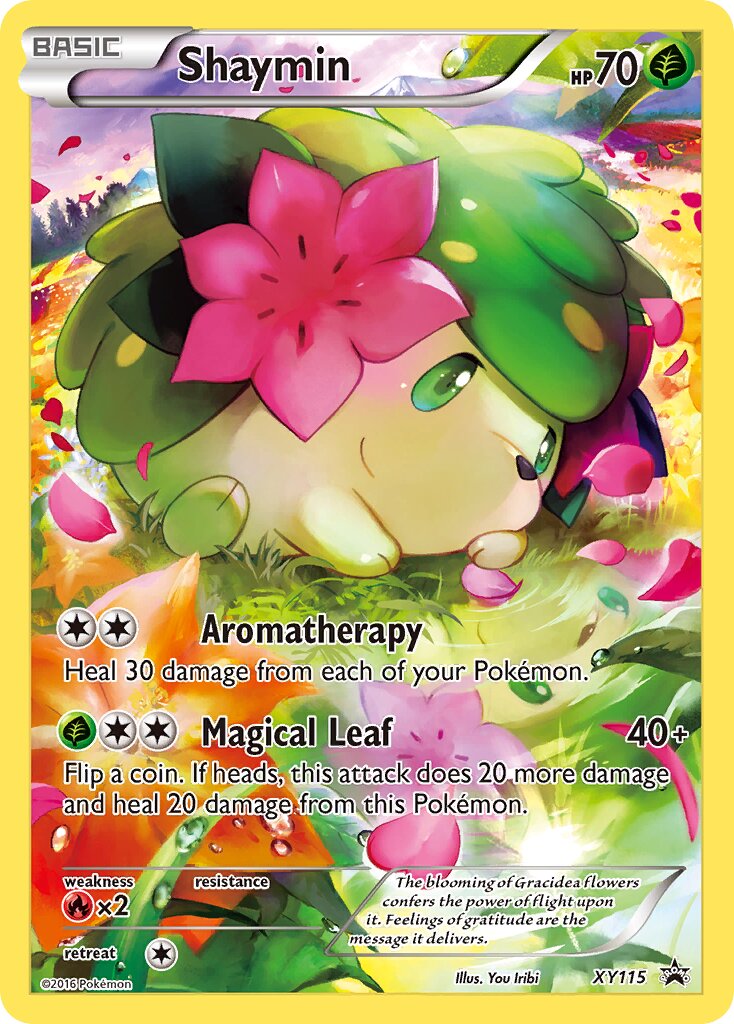 Shaymin XY115 — XY Promos (English Pokémon TCG card)