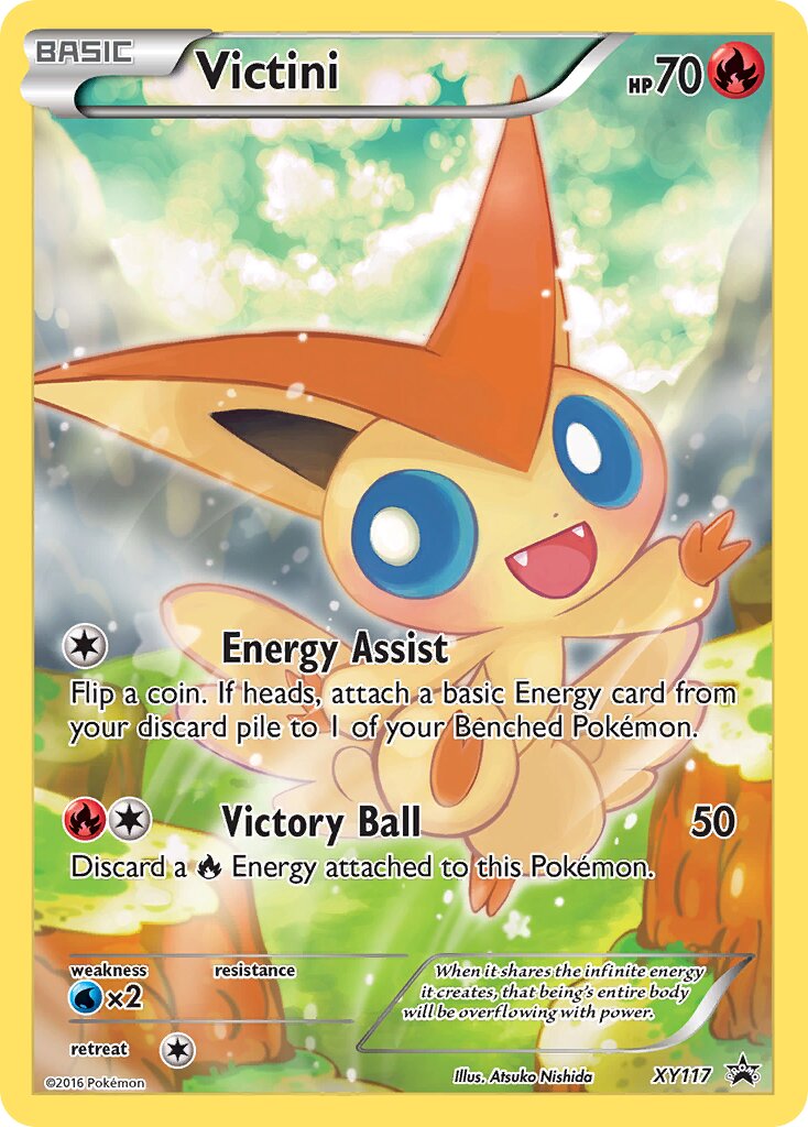 Victini XY117 — XY Promos (English Pokémon TCG card)