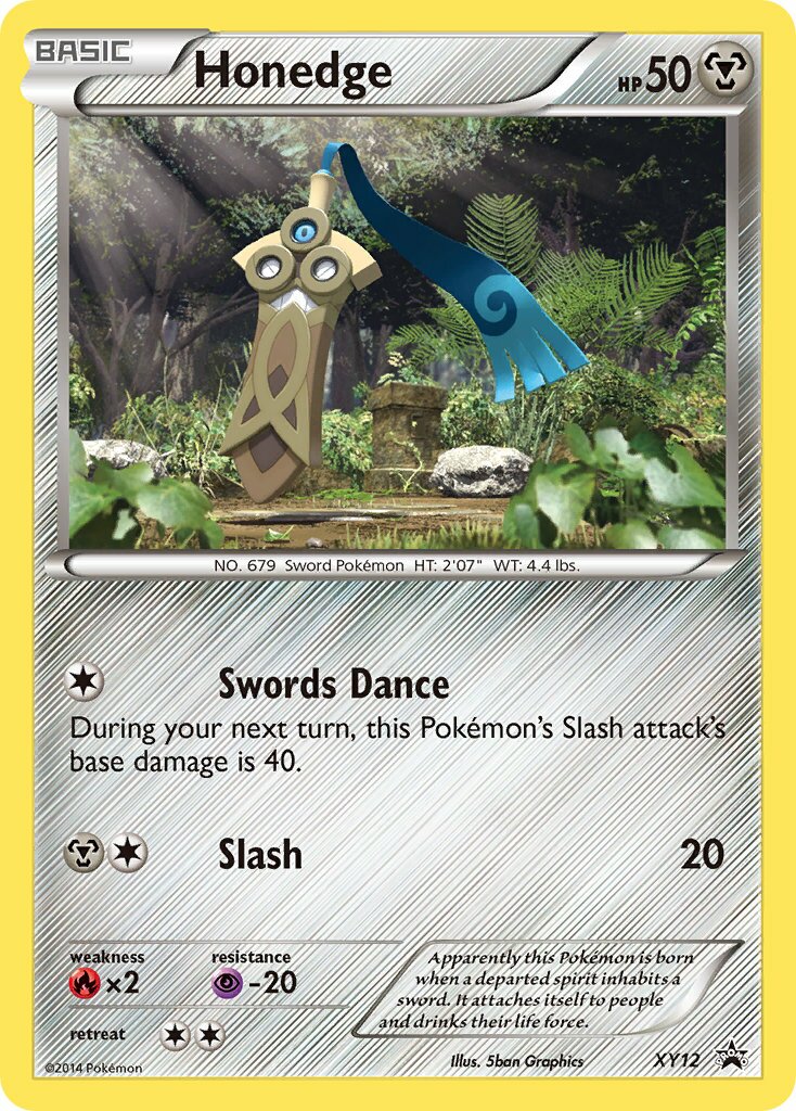 Honedge XY12 — XY Promos (English Pokémon TCG card)