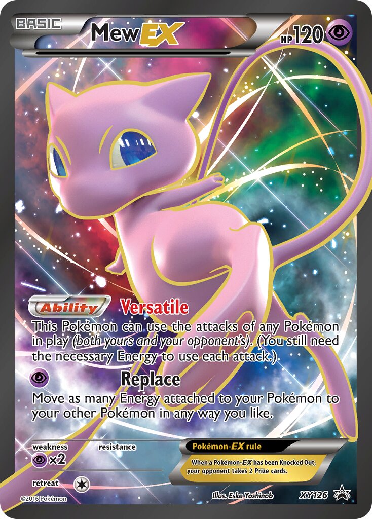 Mew-EX XY126 — XY Promos (English Pokémon TCG card)