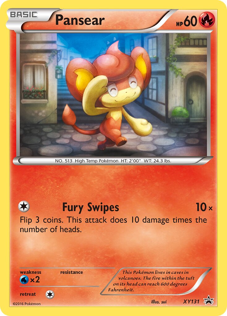 Pansear XY131 — XY Promos (English Pokémon TCG card)